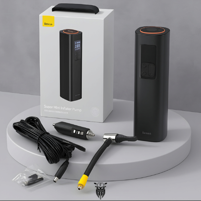 تصویر از پمپ باد باسئوس فندکی مدل CRCQ00000