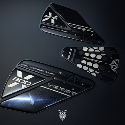 تصویر از پد ژله ای باک و بغل باک ورسیس طرح کربن