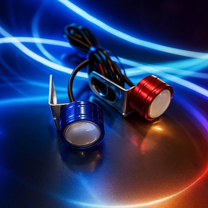 تصویر از چراغ فلشر عدسی پلیسی