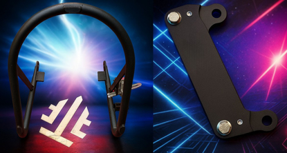 تصویر از جک استندی بنلی TRK - FTF با اسپیسر گلگیر عقب